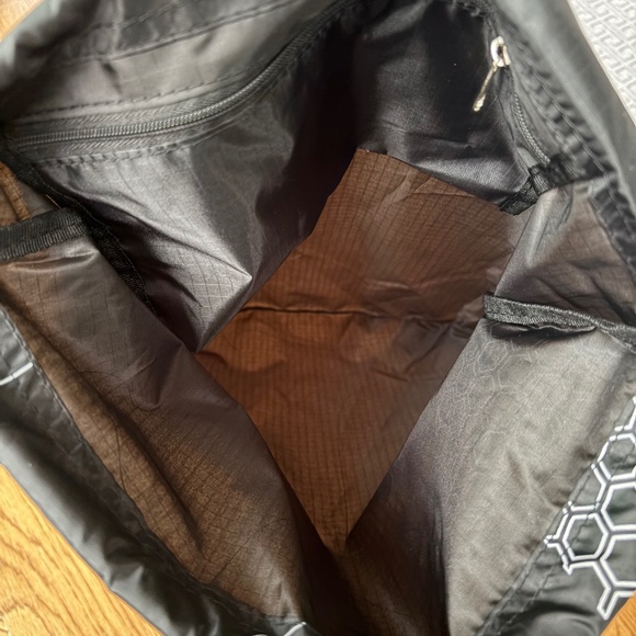 Nike By You unisex drawstring cinch sack backpack black - Picture 6 of 6